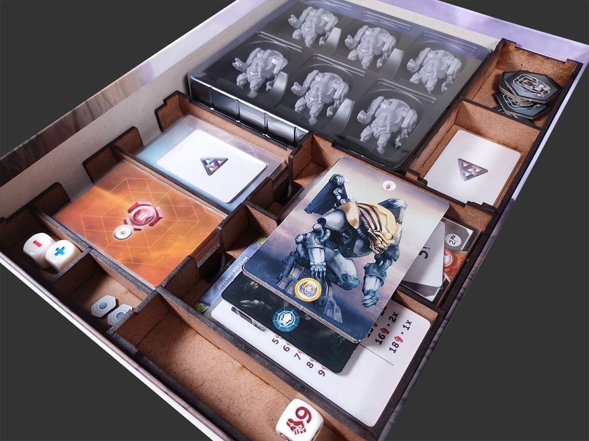 Organizador (INSERT MDF) para Anachrony: Expansão Clássica