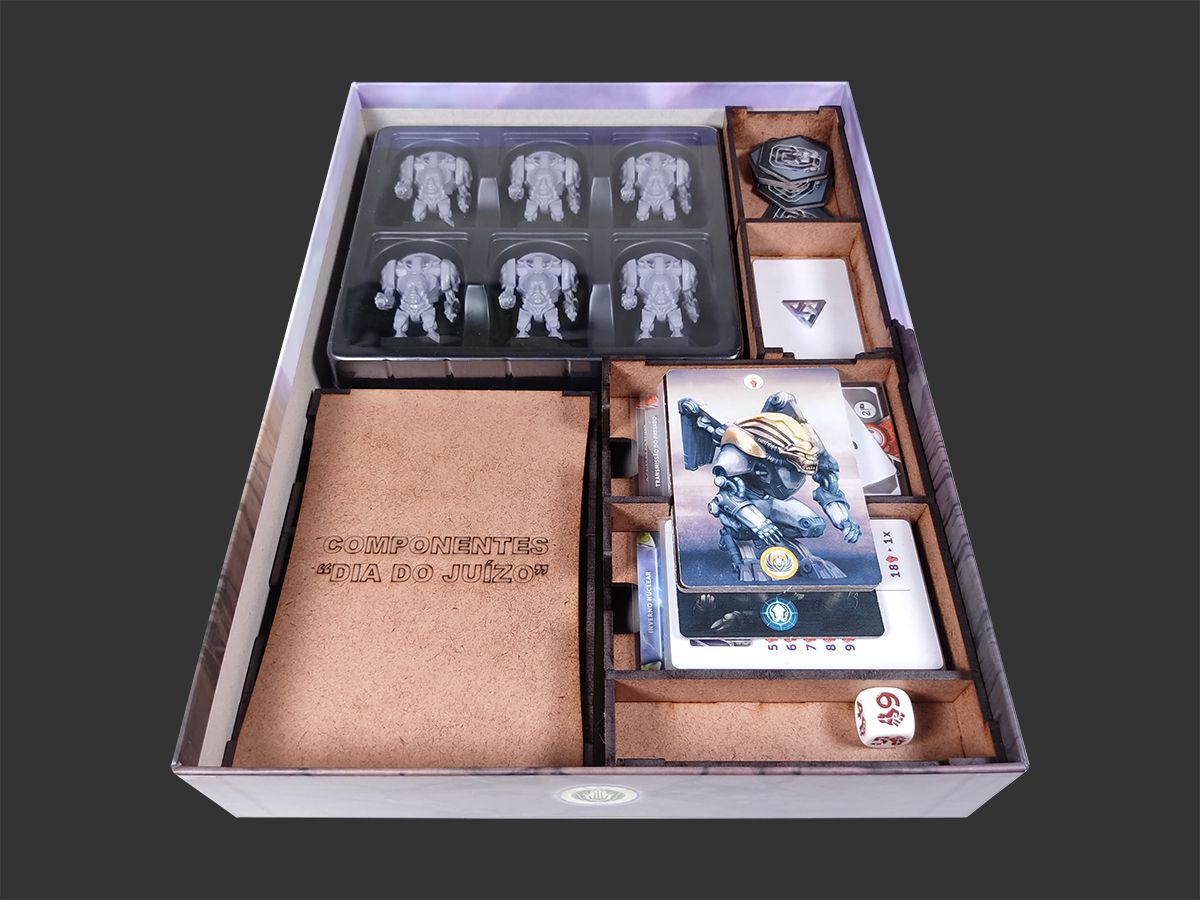 Organizador (INSERT MDF) para Anachrony: Expansão Clássica