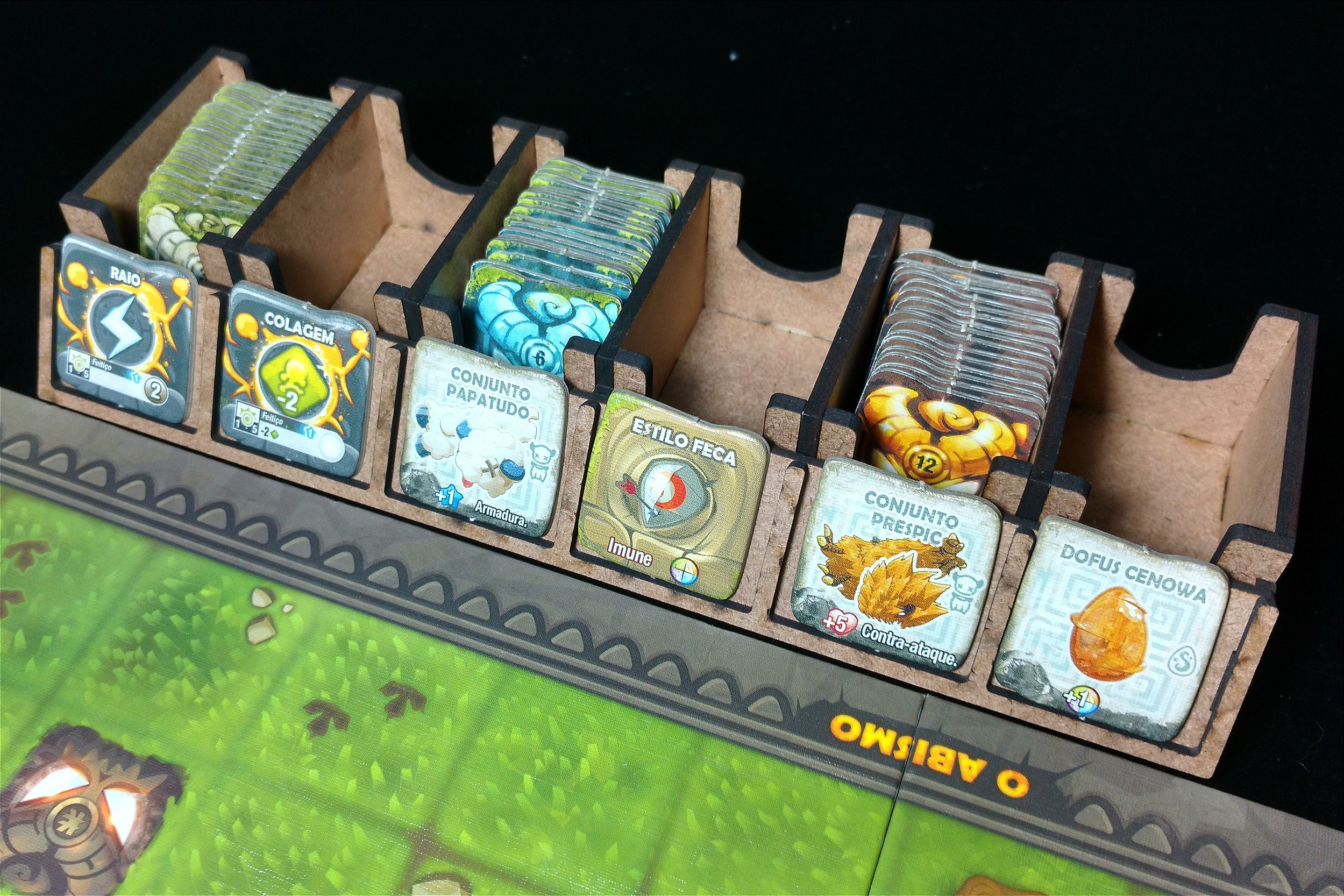 Organizador (INSERT MDF) para Krosmaster - Bucaneiros Jogos