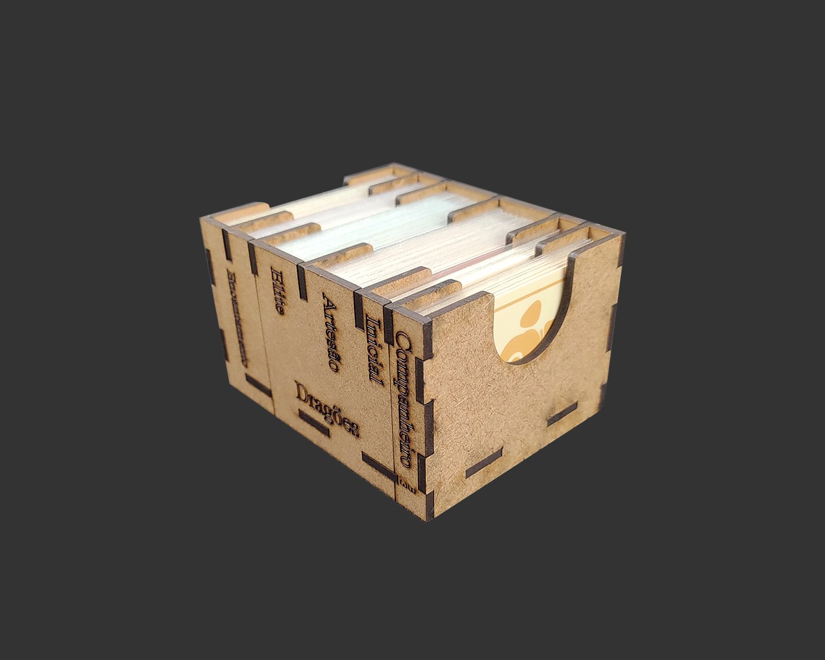 Organizador (INSERT MDF) para Flamecraft - Versão Padrão (com