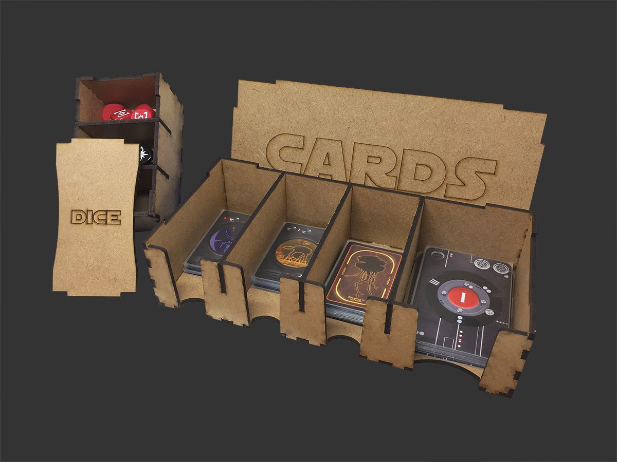 Organizador (INSERT MDF) para Star Wars Rebellion (Modelo 1