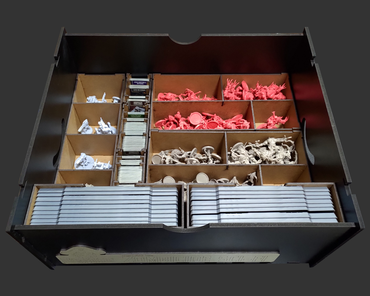 Caixa Organizadora Big Box para Zombicide: Sci-Fi - PREMIUM