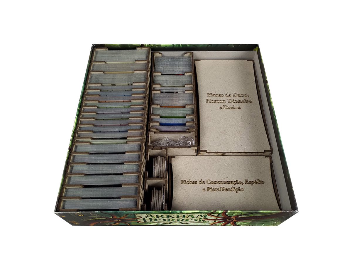 Organizador (SOFT INSERT PARAN) para Arkham Horror (Modelo 2) - Bucaneiros  Jogos - Board Games (Jogos de Tabuleiro), Card Games e Acessrios