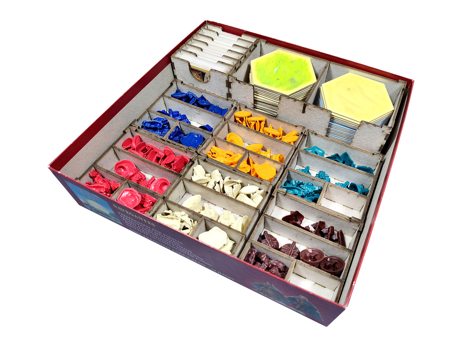 Organizador (SOFT INSERT PARANÁ) para Catan - Versão DEVIR