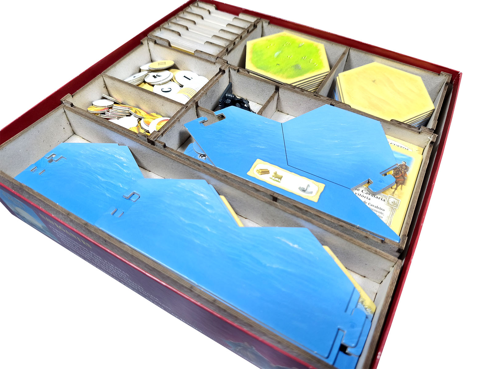 Organizador (SOFT INSERT PARANÁ) para Catan - Versão DEVIR Organizador (SOFT INSERT PARANÁ) para Catan - Versão DEVIR