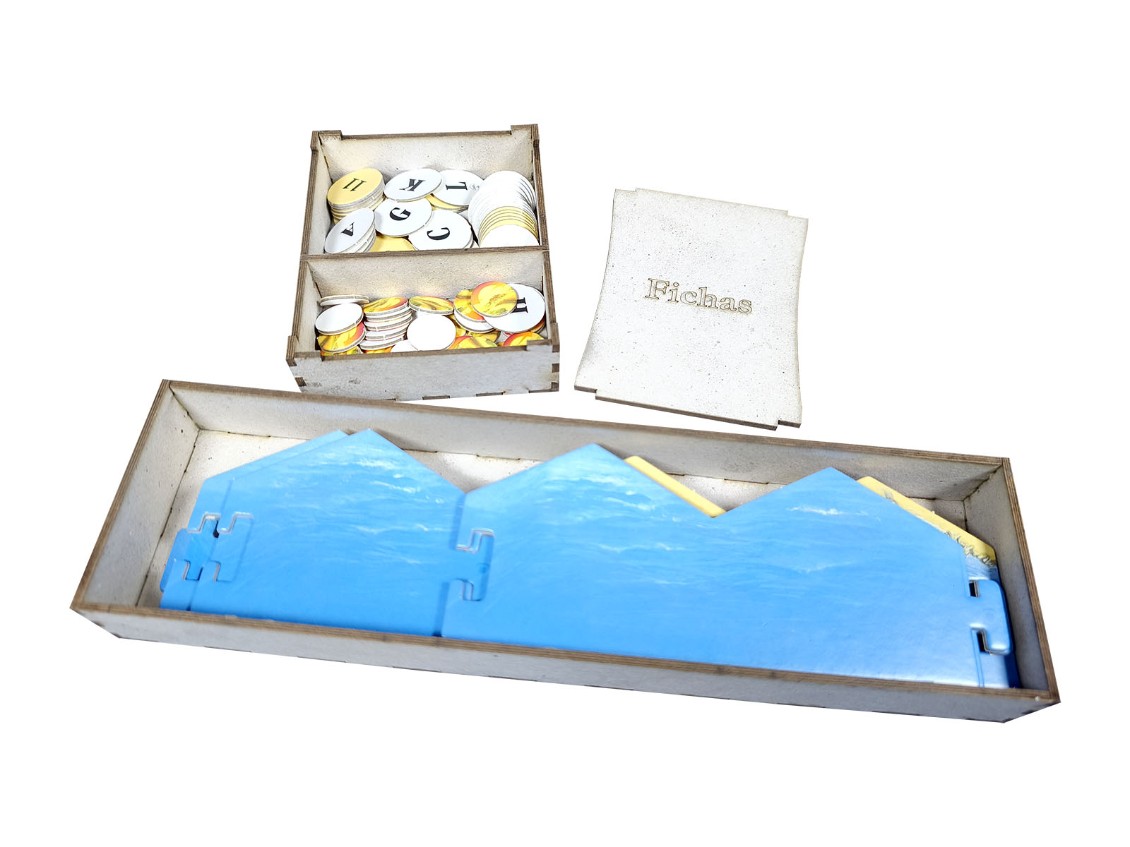 Organizador (SOFT INSERT PARANÁ) para Catan - Versão DEVIR