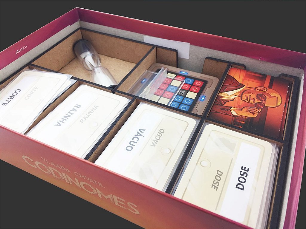 Codinomes Organizador (SOFT INSERT PARANÁ) para Codinomes (Código Secreto) com P ...