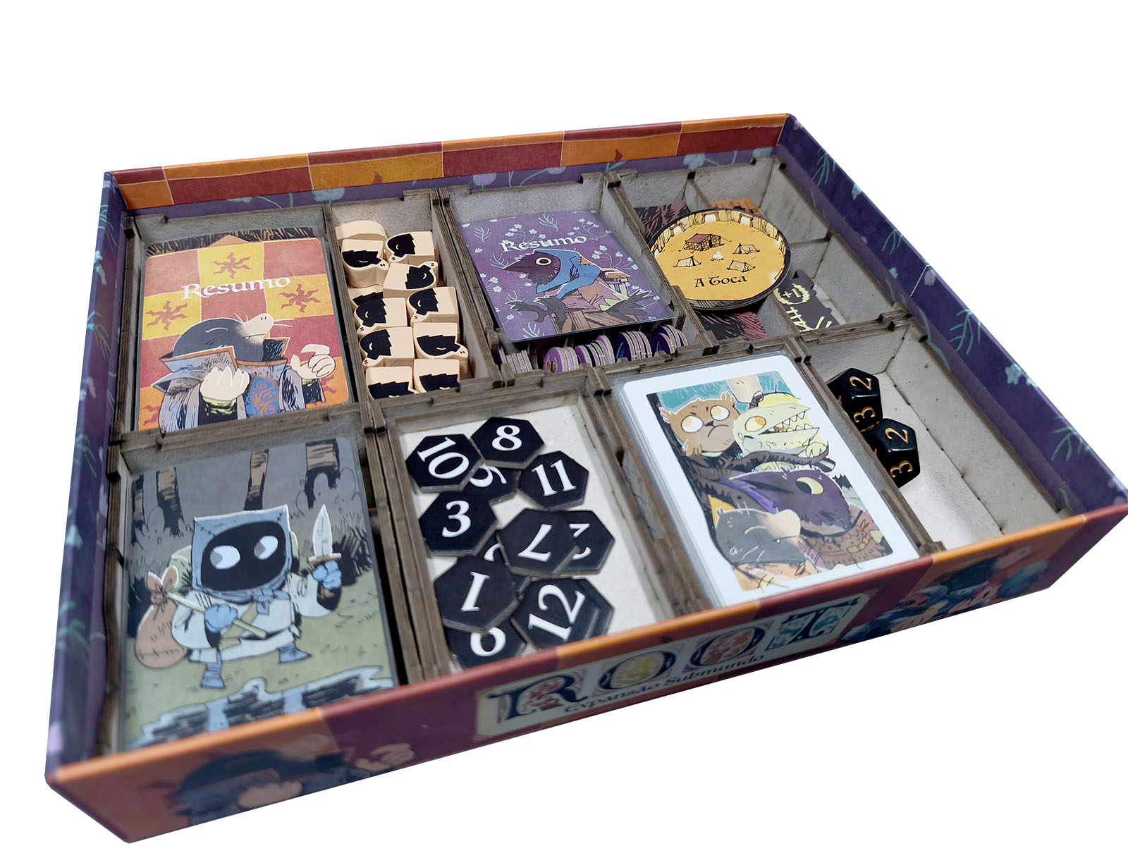 Organizador (SOFT INSERT PARANÁ) para Root (Expansões