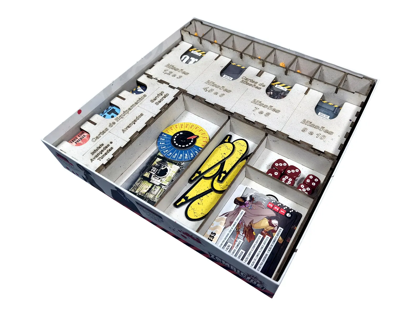 Organizador (SOFT INSERT PARANÁ) para Zombicide (2ª Edição