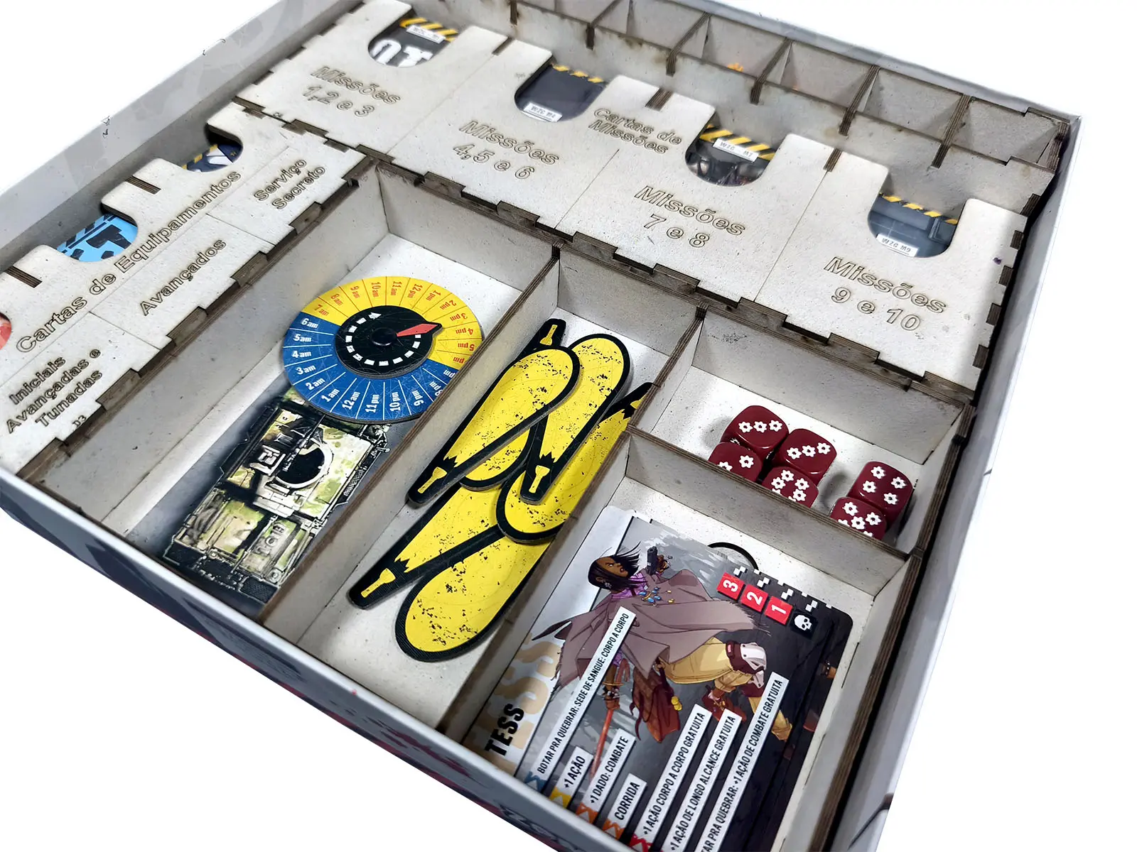 Organizador (SOFT INSERT PARANÁ) para Zombicide (2ª Edição