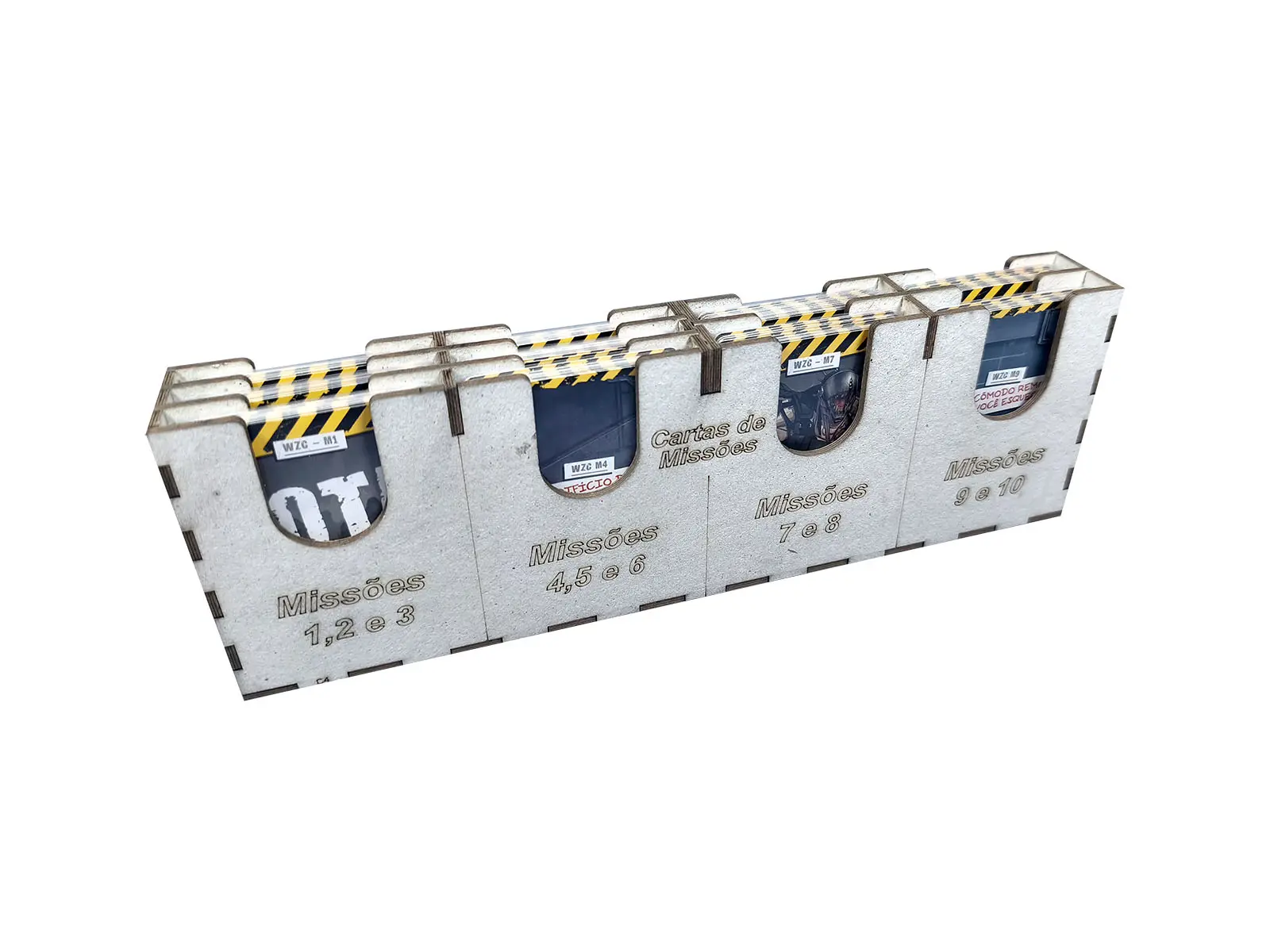 【2枚セット】iron top board for www s Organizador (SOFT INSERT PARANÁ) para Zombicide (2ª Edição