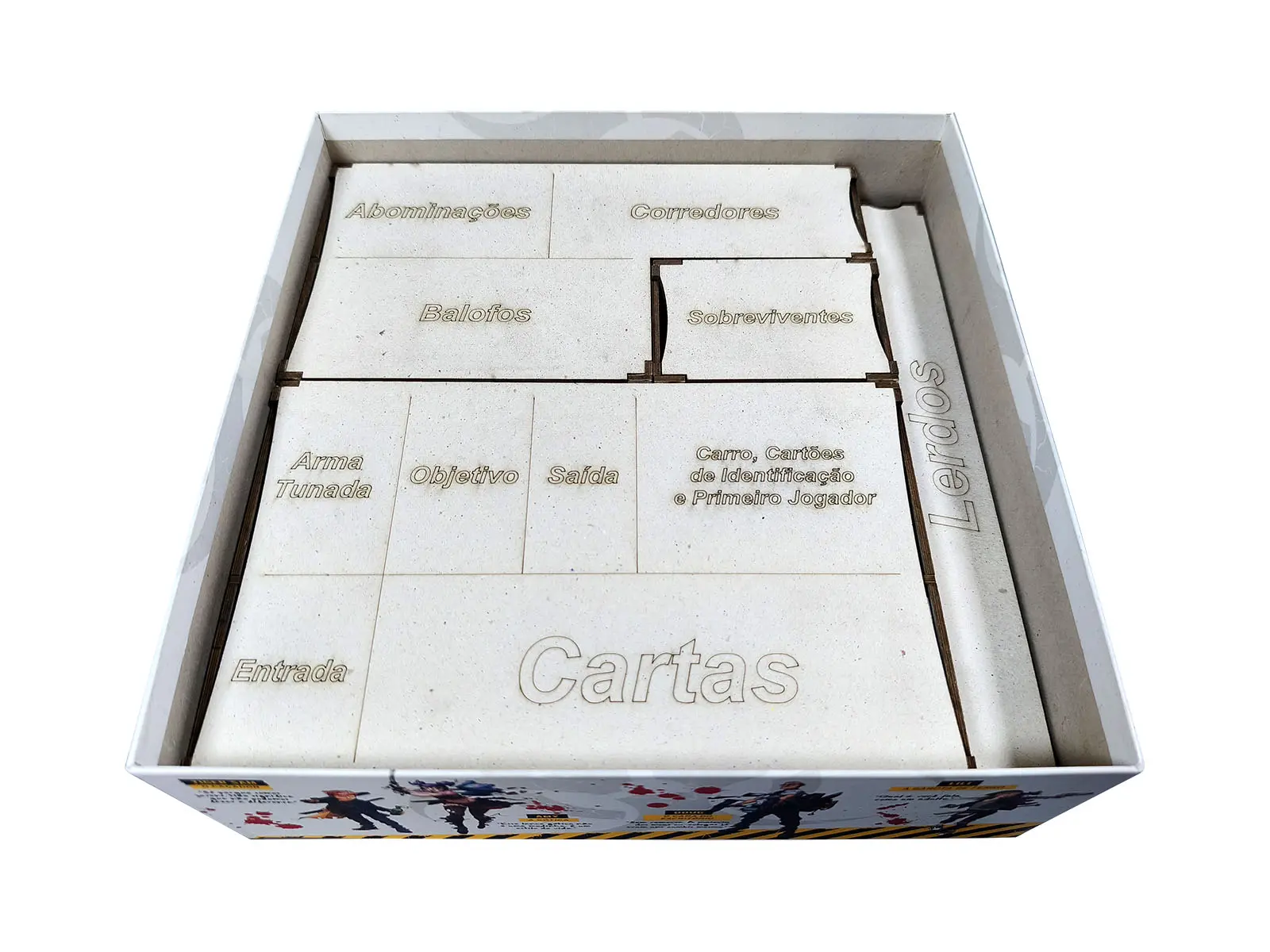 Organizador (SOFT INSERT PARANÁ) para Zombicide 2ª Edição Organizador (SOFT INSERT PARANÁ) para Zombicide 2ª Edição
