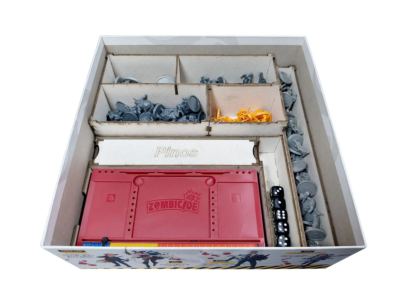Organizador (SOFT INSERT PARANÁ) para Zombicide 2ª Edição