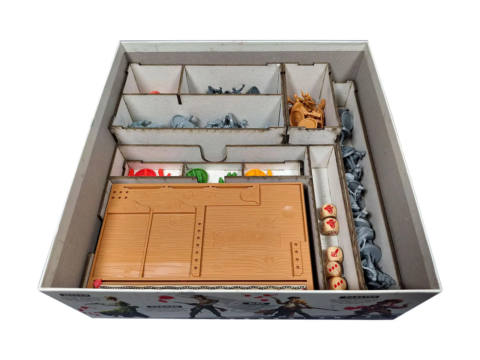 Organizador (SOFT INSERT PARANÁ) para Zombicide: Undead or Alive