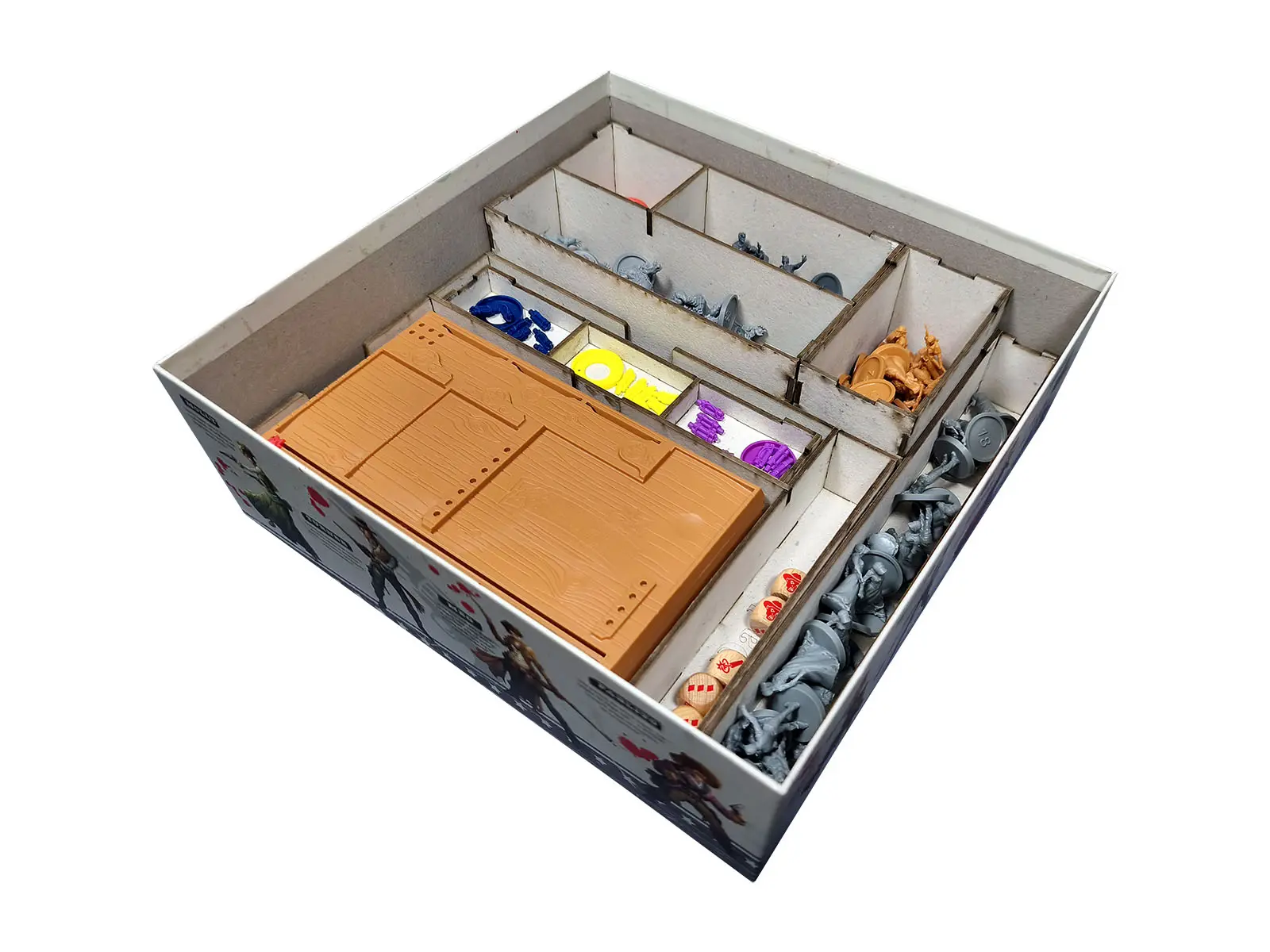 Organizador (SOFT INSERT PARANÁ) para Zombicide: Undead or Alive