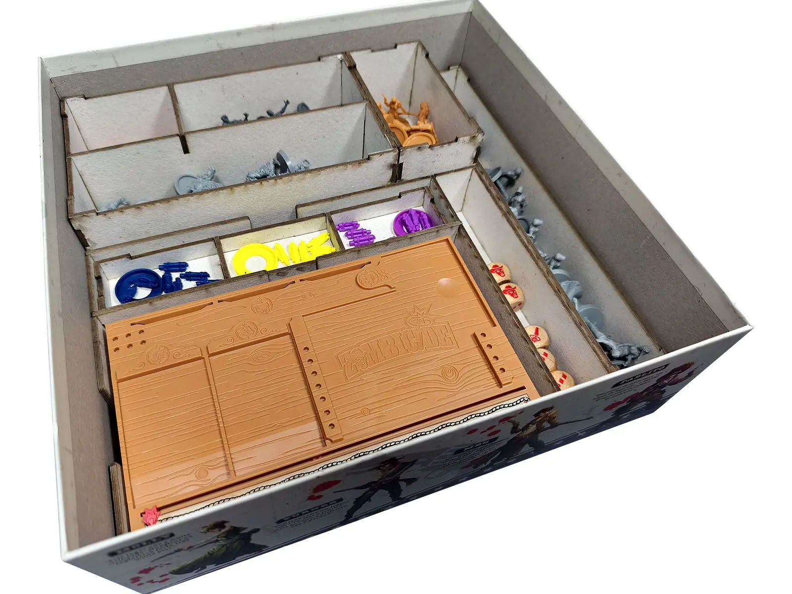 Organizador (SOFT INSERT PARANÁ) para Zombicide: Undead or Alive