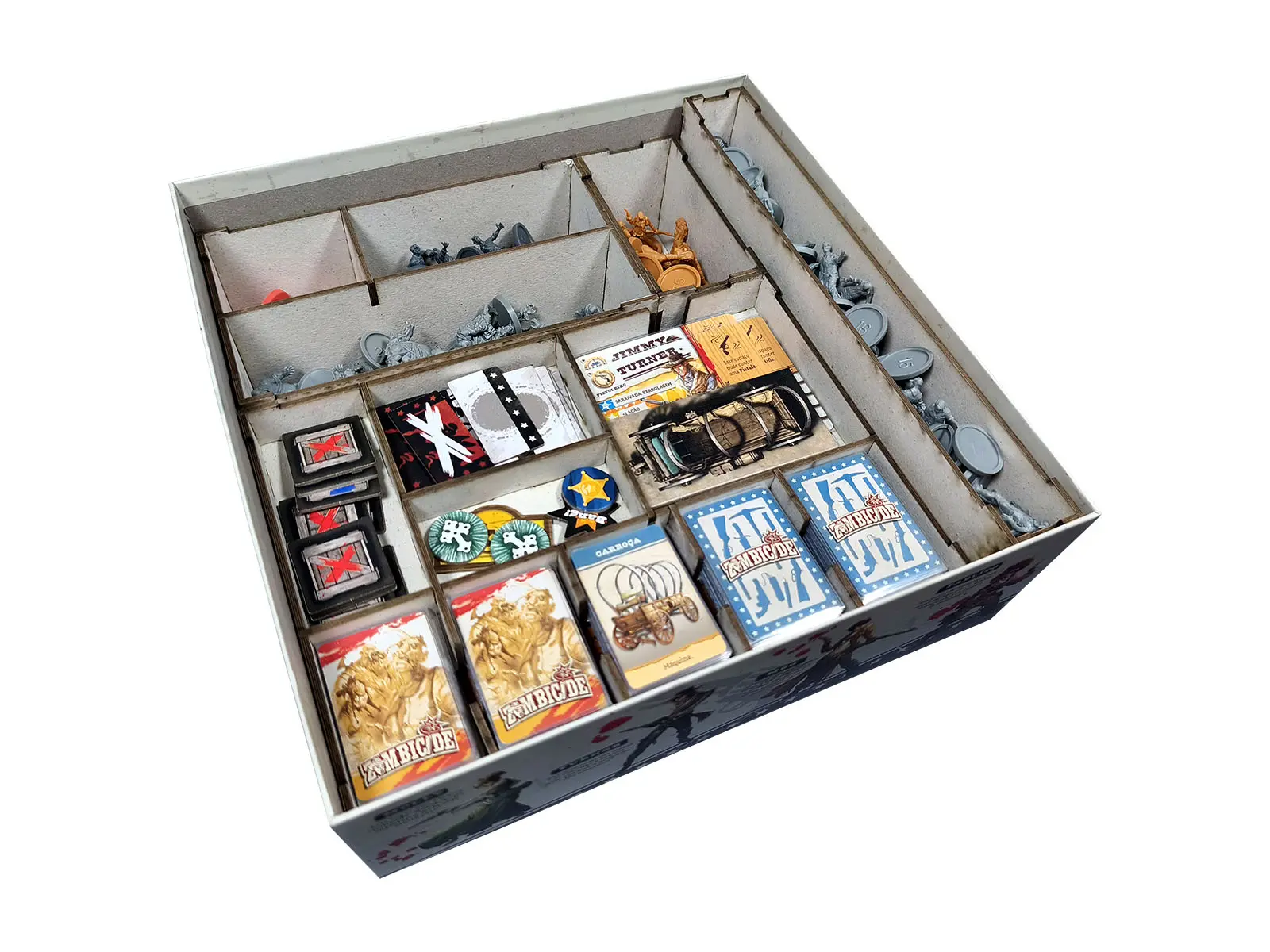 Organizador (SOFT INSERT PARANÁ) para Zombicide: Undead or Alive