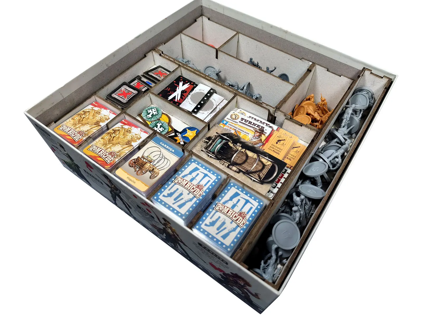 Organizador (SOFT INSERT PARANÁ) para Zombicide: Undead or Alive