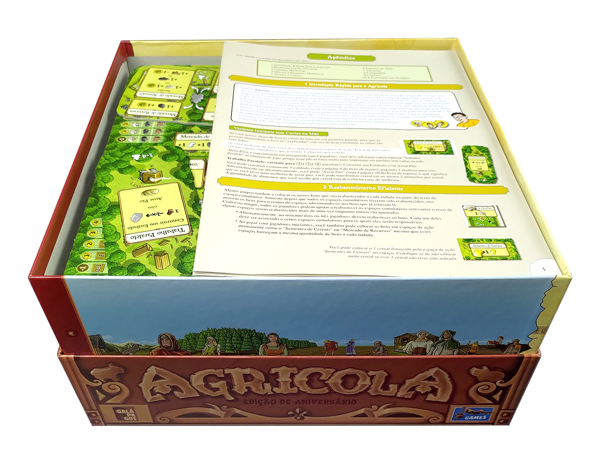 Organizador (SOFT INSERT PARANÁ) para Agricola 15 - Edição de