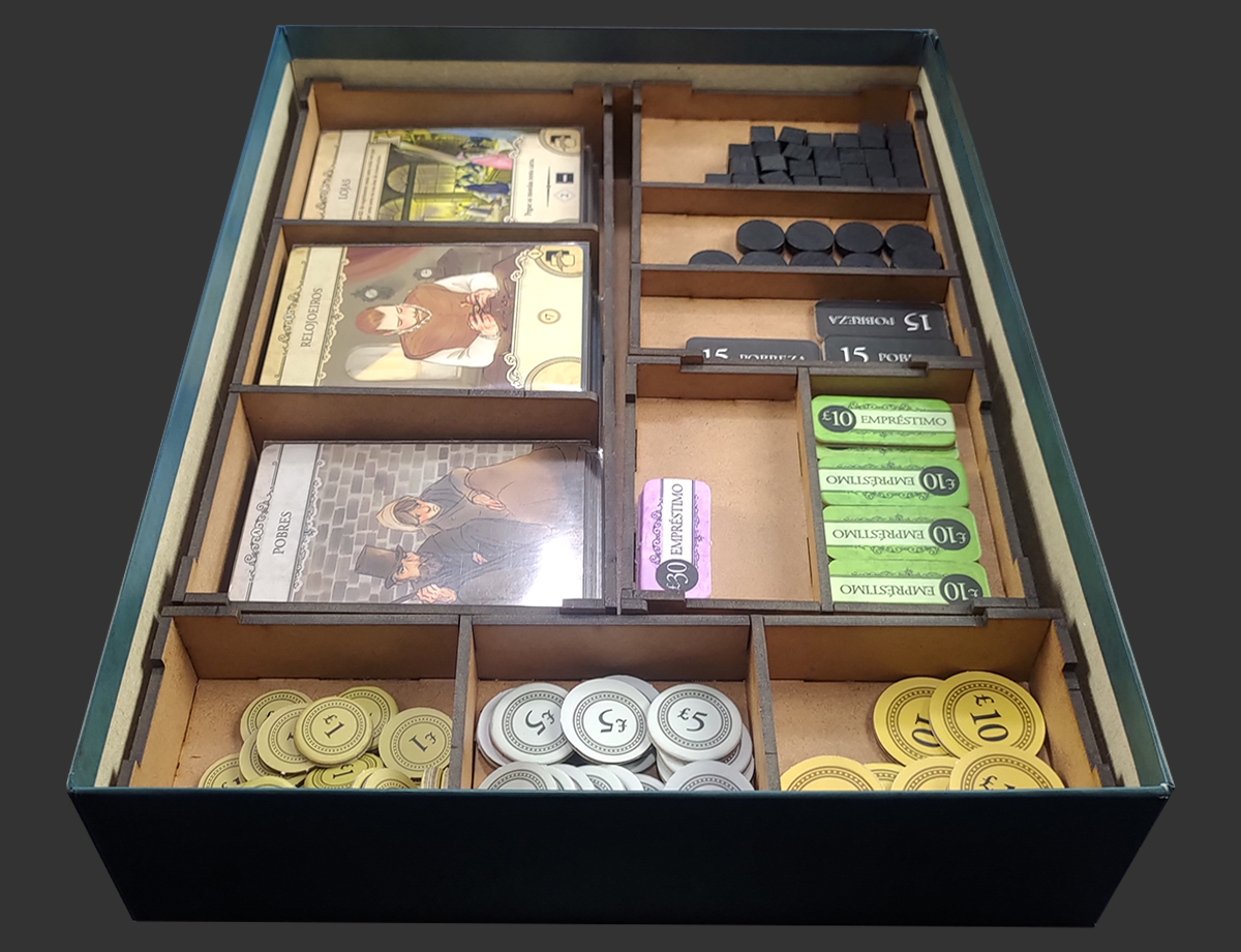 Organizador (INSERT MDF) para Ilha dos Dinossauros - Retail (2ed) -  Bucaneiros Jogos - Board Games (Jogos de Tabuleiro), Card Games e Acessórios