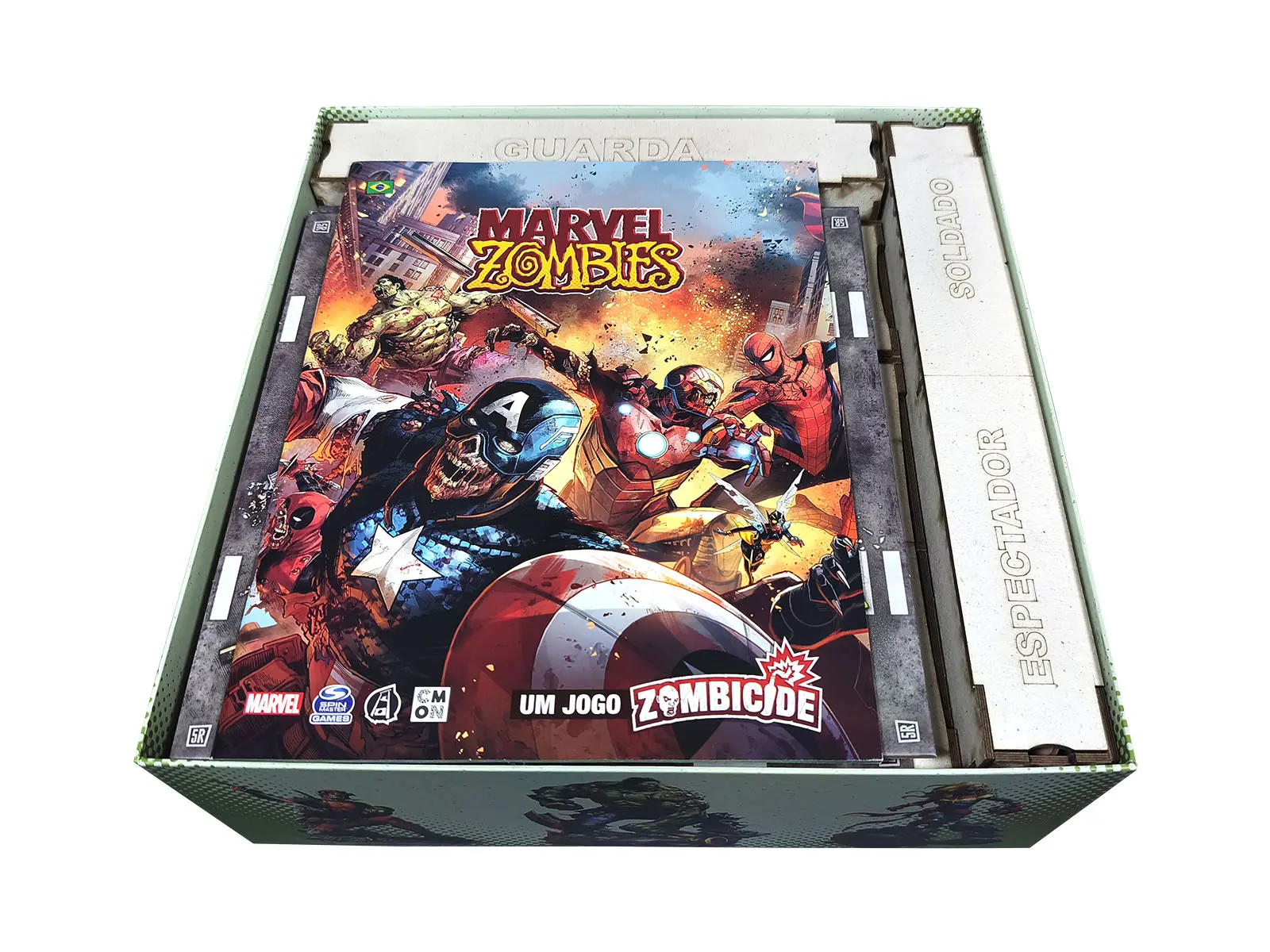 Organizador (SOFT INSERT PARANÁ) para Zombicide: Marvel Zombies