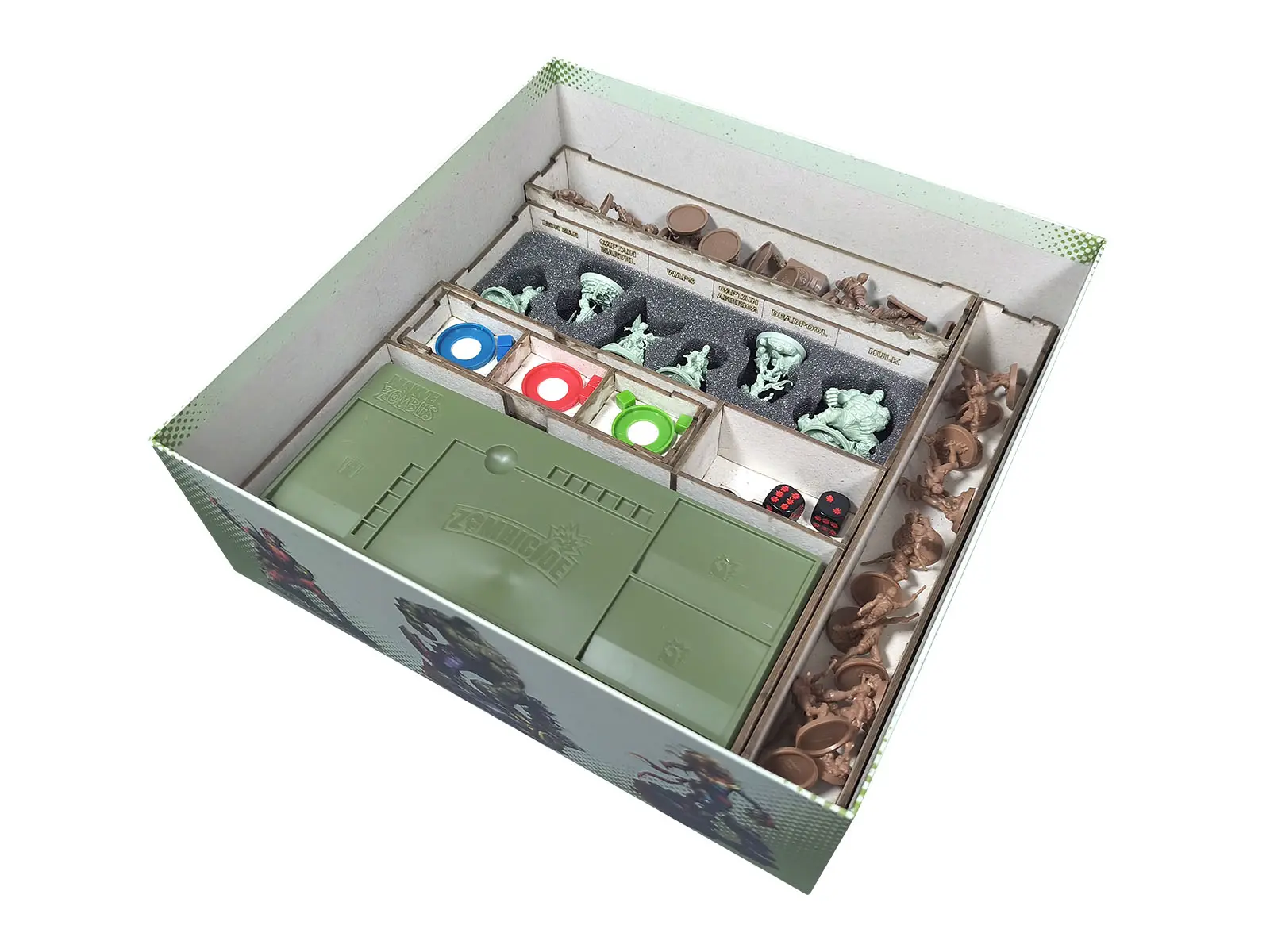 Organizador (SOFT INSERT PARANÁ) para Zombicide: Marvel Zombies