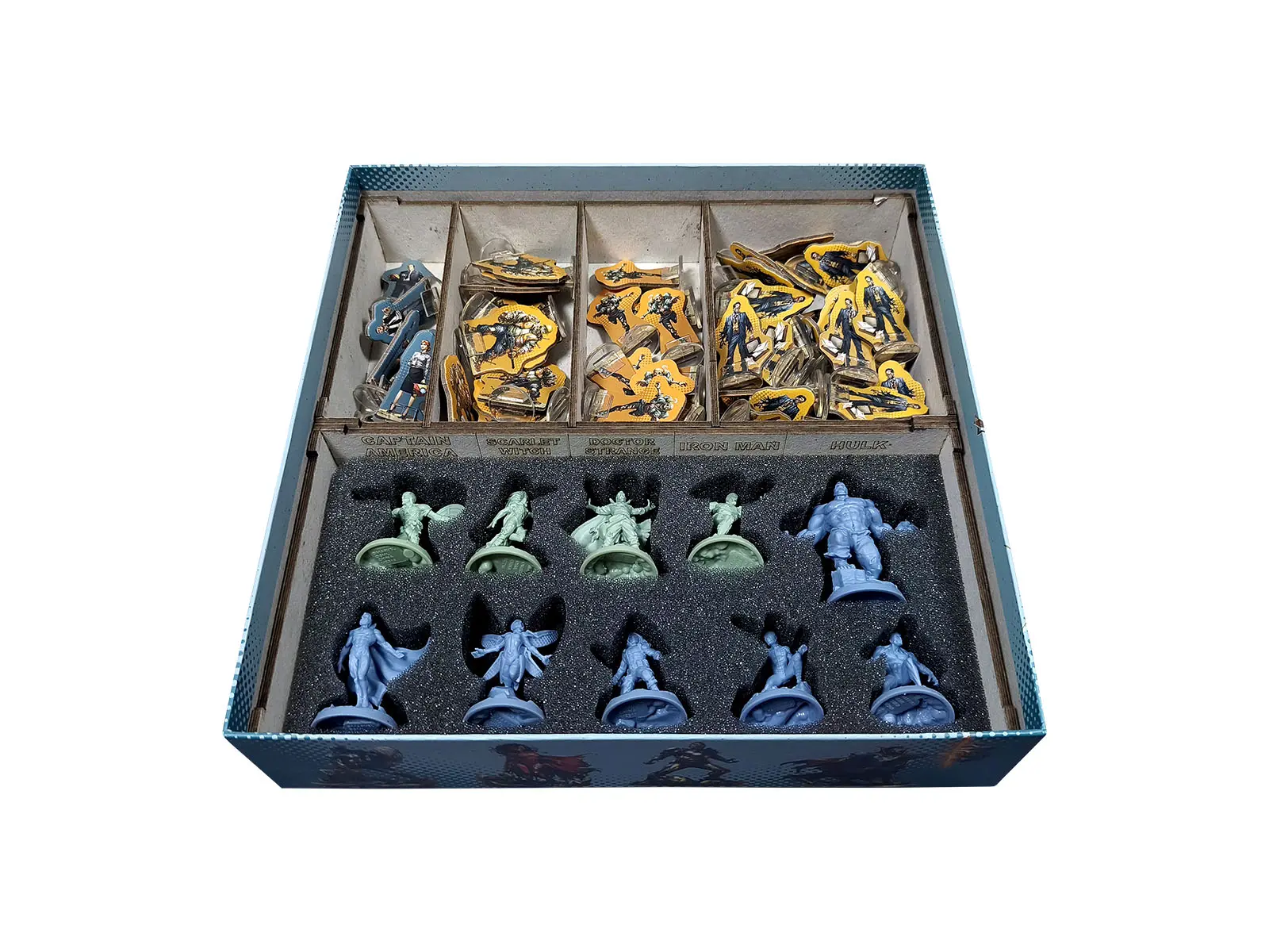 Organizador (SOFT INSERT PARANÁ) para Zombicide: Marvel Zombies