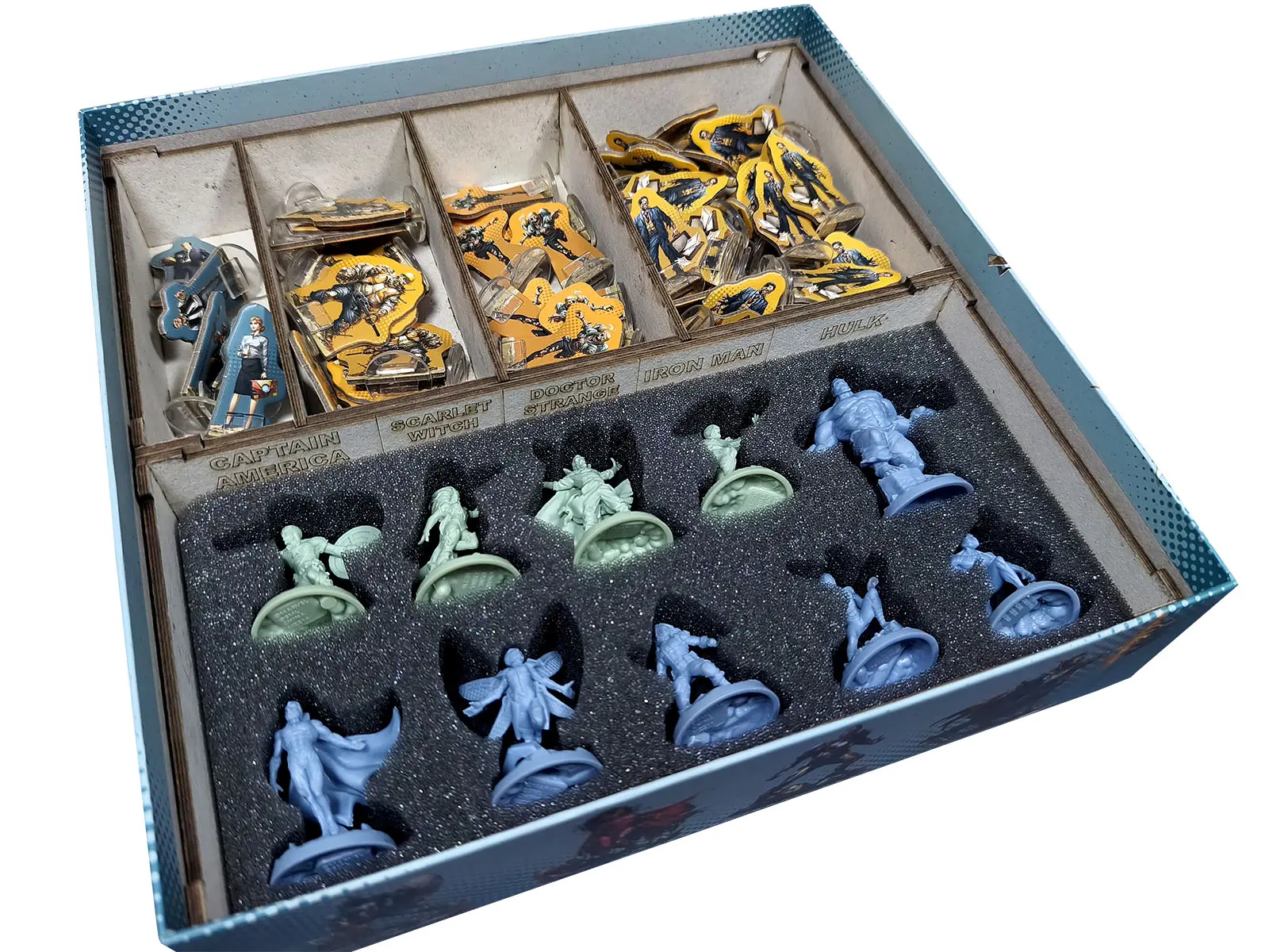 Organizador (SOFT INSERT PARANÁ) para Zombicide: Marvel Zombies