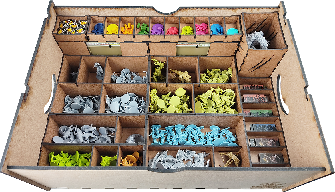 Storage_Box Portacarte Stampato In 3D Per Gioco Da Tavolo Zombicide, Contenitore Per Carte Sleeved - 4
