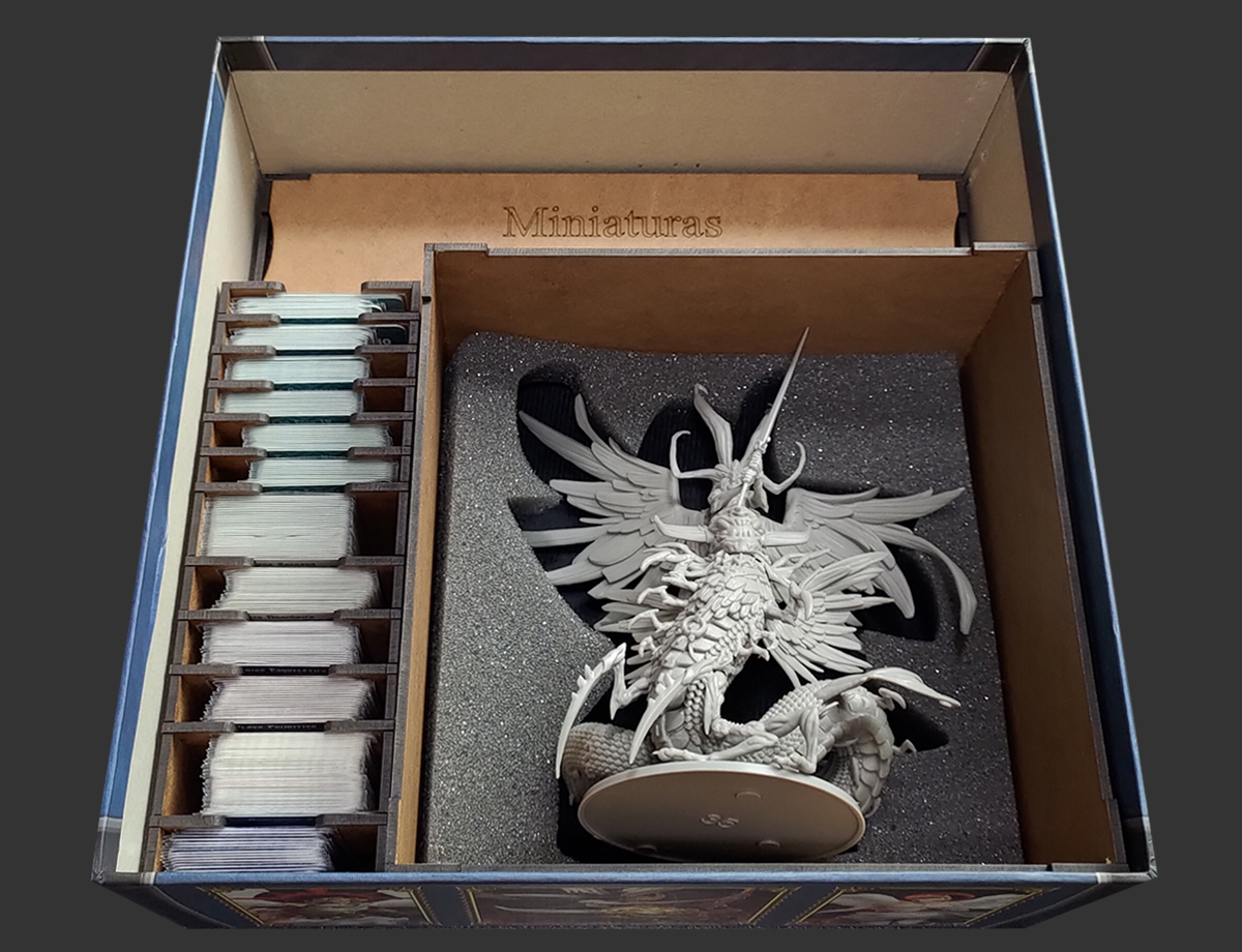 Organizador (INSERT MDF) para Massive Darkness 2: Heavenfall +