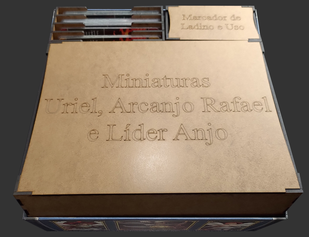 Organizador (INSERT MDF) para Massive Darkness 2: Heavenfall +