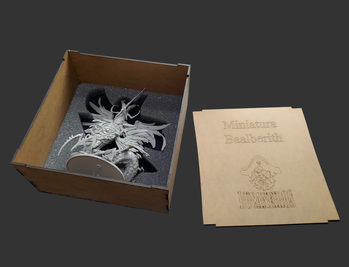 Organizador (INSERT MDF) para Massive Darkness 2: Heavenfall +