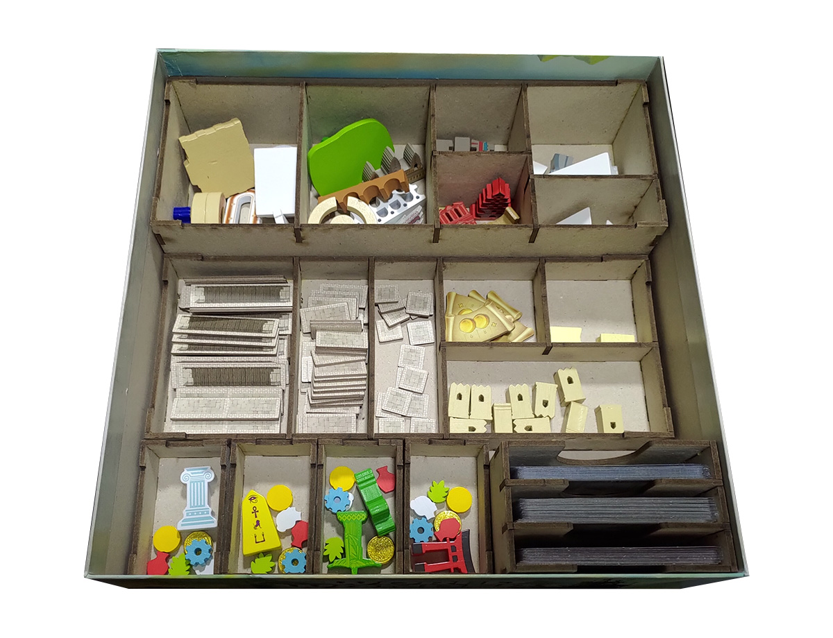 Organizador (SOFT INSERT PARANÁ) para World Wonders (Modelo 1