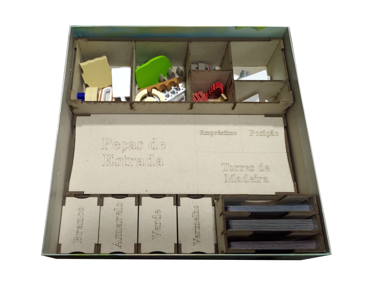 Organizador (SOFT INSERT PARANÁ) para World Wonders (Modelo 1