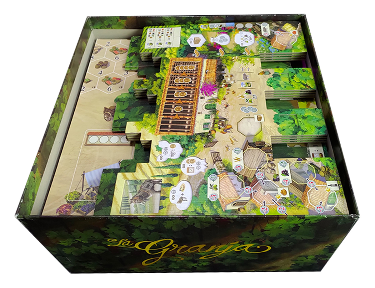 Organizador (SOFT INSERT PARANÁ) para La Granja: Deluxe Master Set