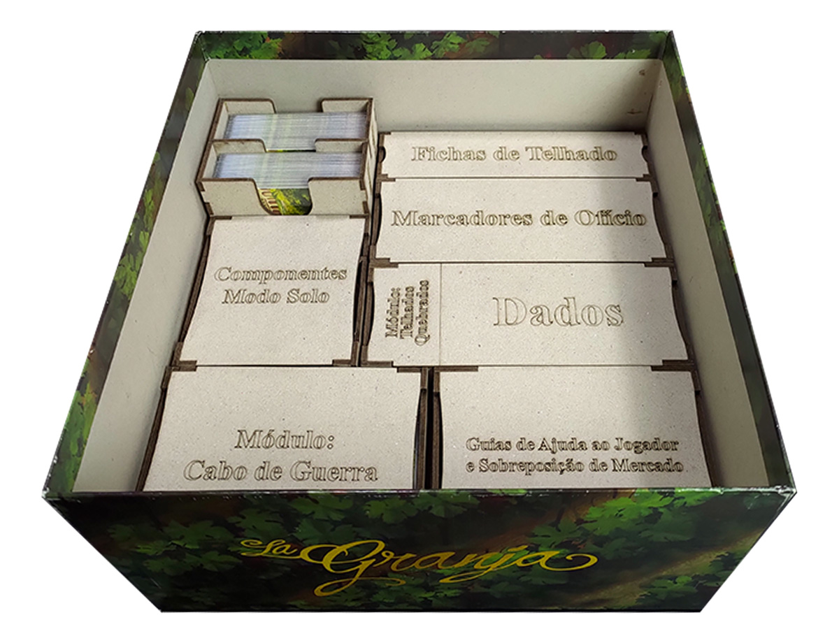 Organizador (SOFT INSERT PARANÁ) para La Granja: Deluxe Master Set