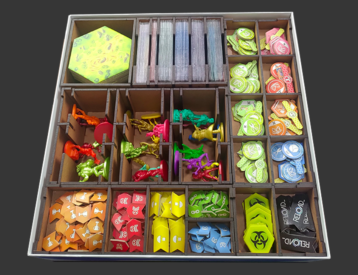 ReloadWords Organizador (INSERT MDF) para Reload (Modelo 2) + Board Band