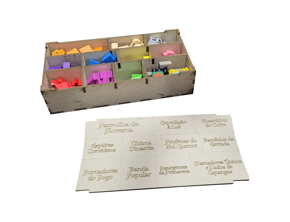 Organizador (SOFT INSERT PARANÁ) para Root (Expansões 2) + Board