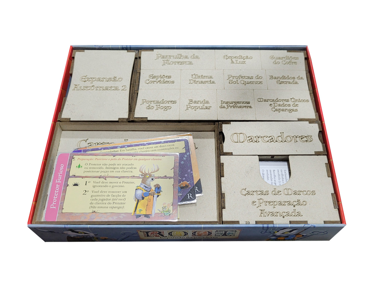 Organizador (SOFT INSERT PARANÁ) para Root (Expansões 2) + Board