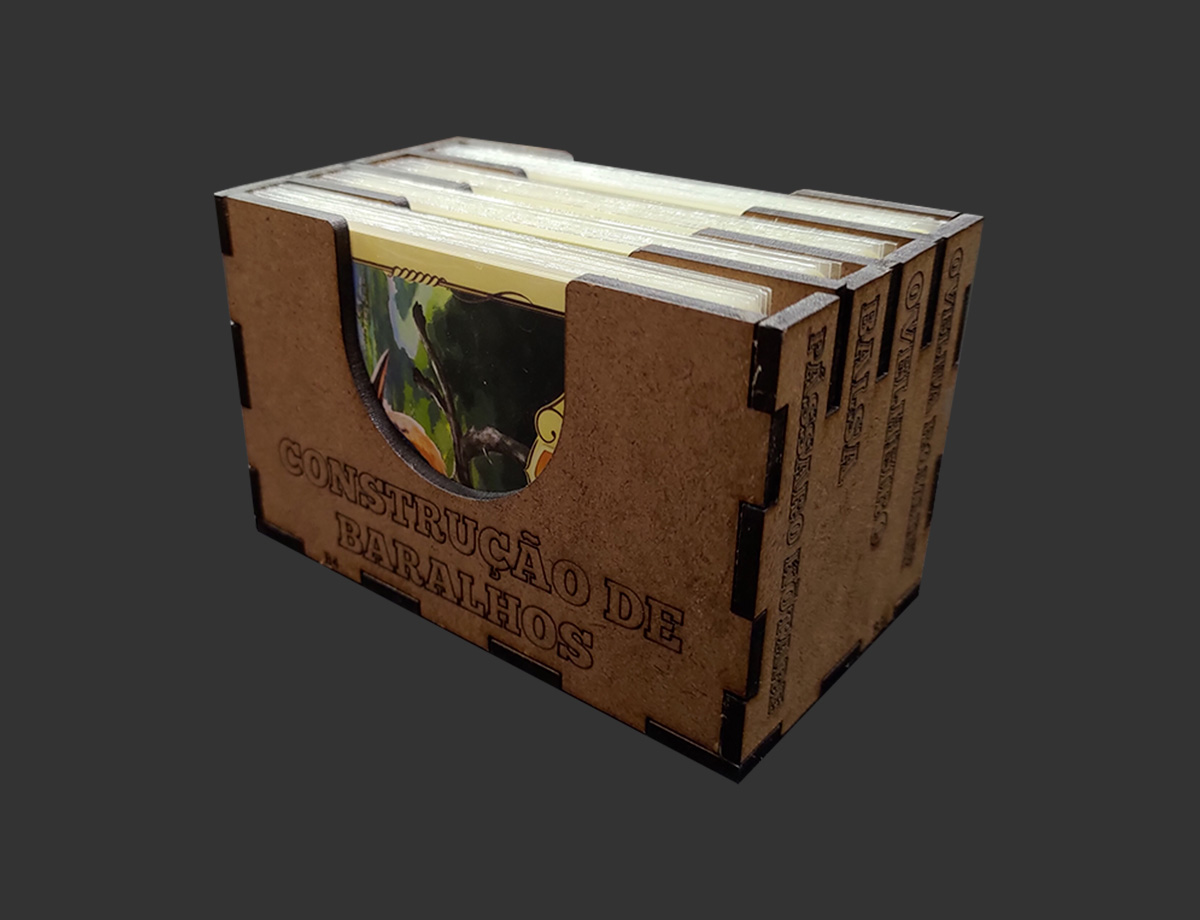 Organizador (INSERT MDF) para Great Western Trail: Nova Zelândia