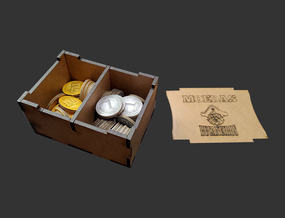 Organizador (INSERT MDF) para Great Western Trail: Nova Zelândia