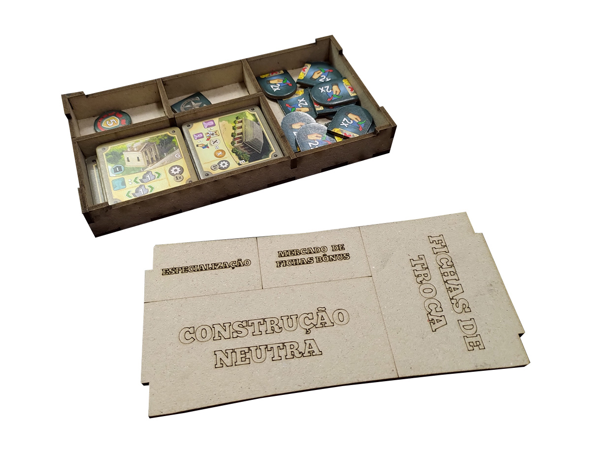 Organizador (SOFT INSERT PARANÁ) para Great Western Trail: Nova