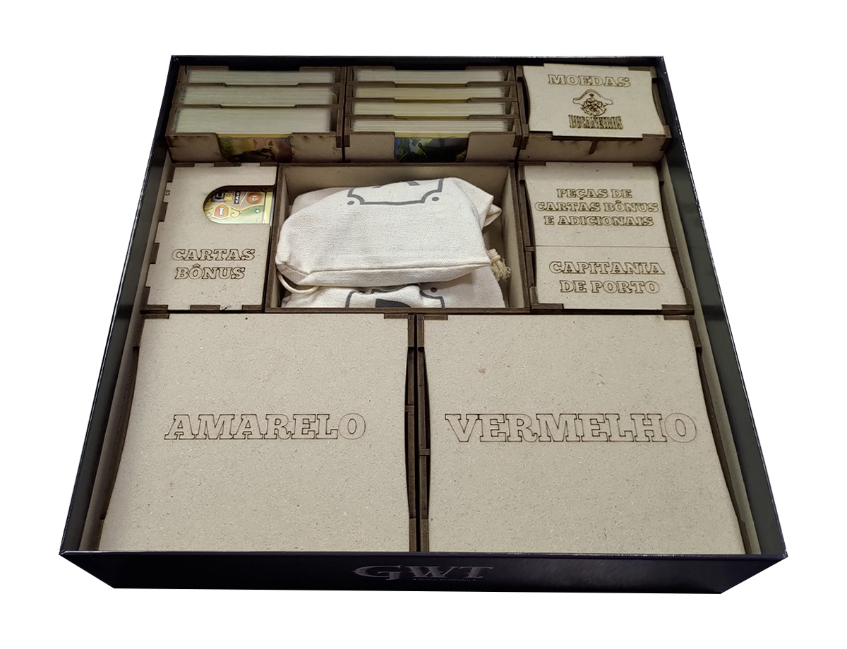Organizador (SOFT INSERT PARANÁ) para Great Western Trail: Nova