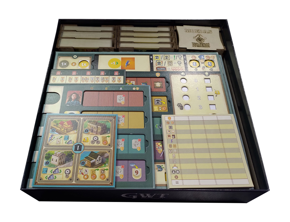 Organizador (SOFT INSERT PARANÁ) para Great Western Trail: Nova
