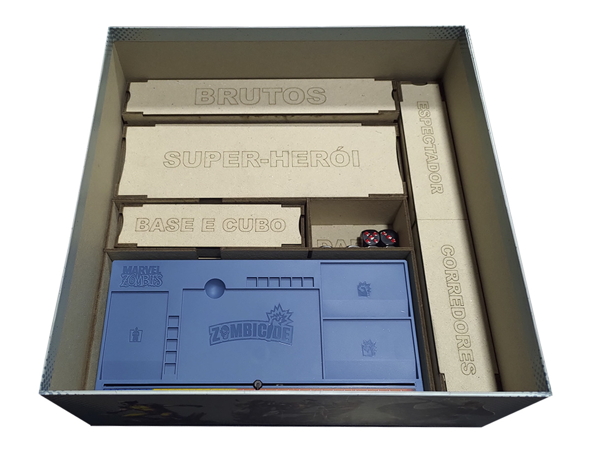 Organizador (SOFT INSERT PARANÁ) para Marvel Zombies: X-Men