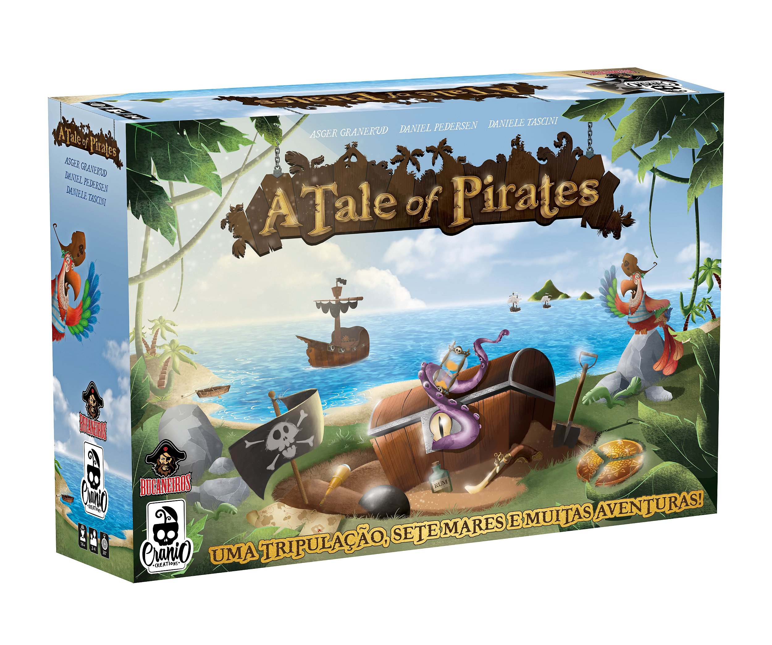 A Tale of Pirates - Board Game - Bucaneiros Jogos - Board Games (Jogos de  Tabuleiro), Card Games e Acessórios