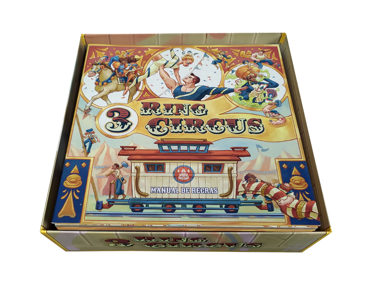 Organizador (SOFT INSERT PARANÁ) para 3 Ring Circus - Bucaneiros Jogos ...