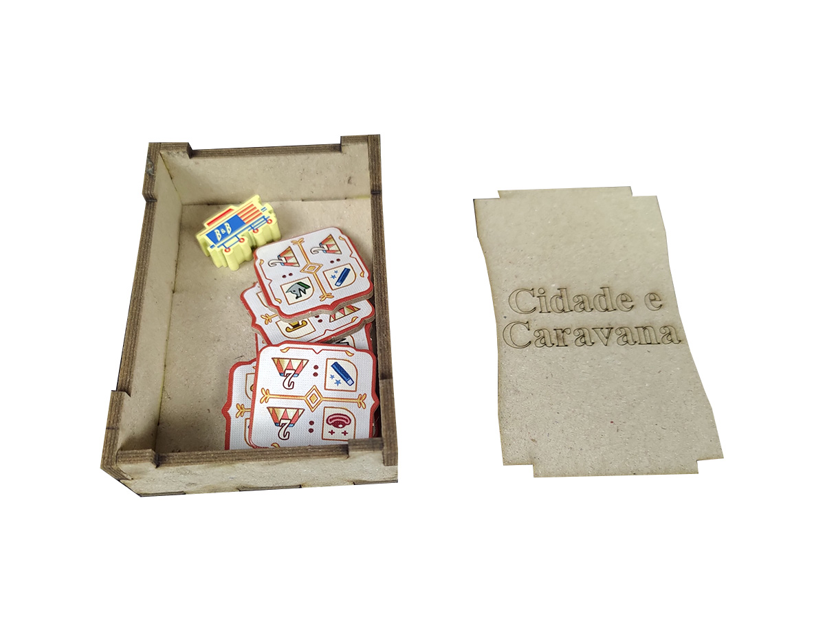 Organizador (SOFT INSERT PARANÁ) para 3 Ring Circus - Bucaneiros Jogos ...