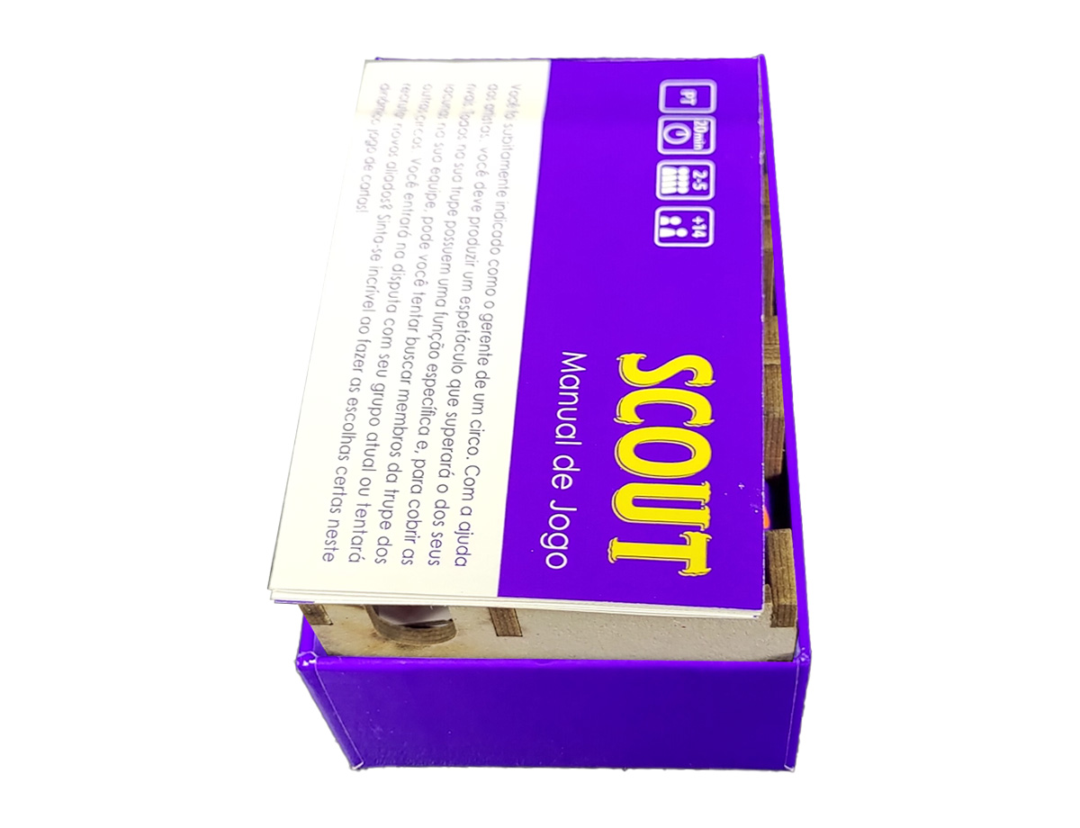 Organizador (SOFT INSERT PARANÁ) para Scout Bucaneiros Jogos Board