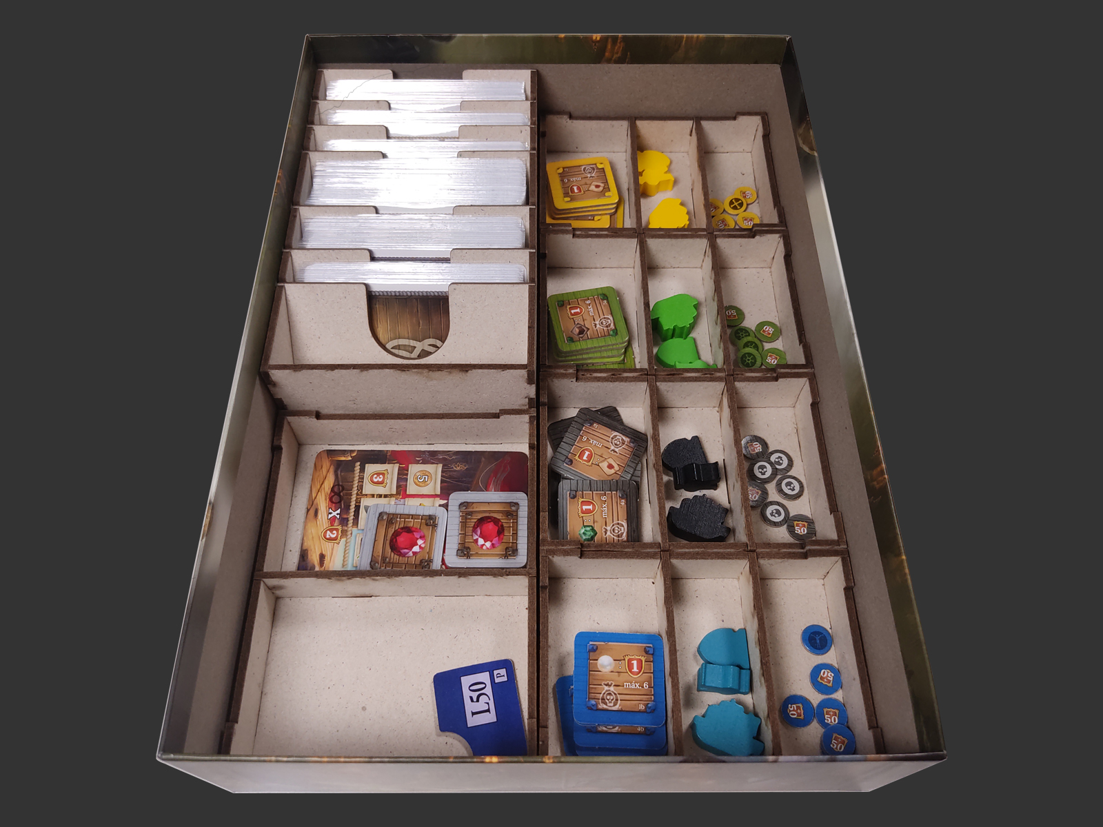 Organizador (SOFT INSERT PARANÁ) para Piratas de Maracaibo